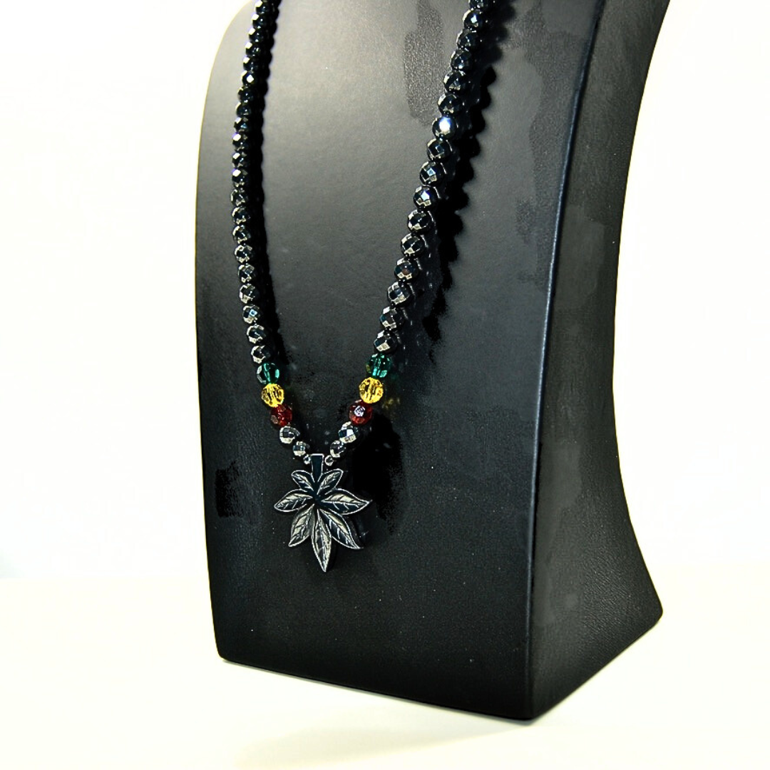 Hematite 2025 crystal necklace