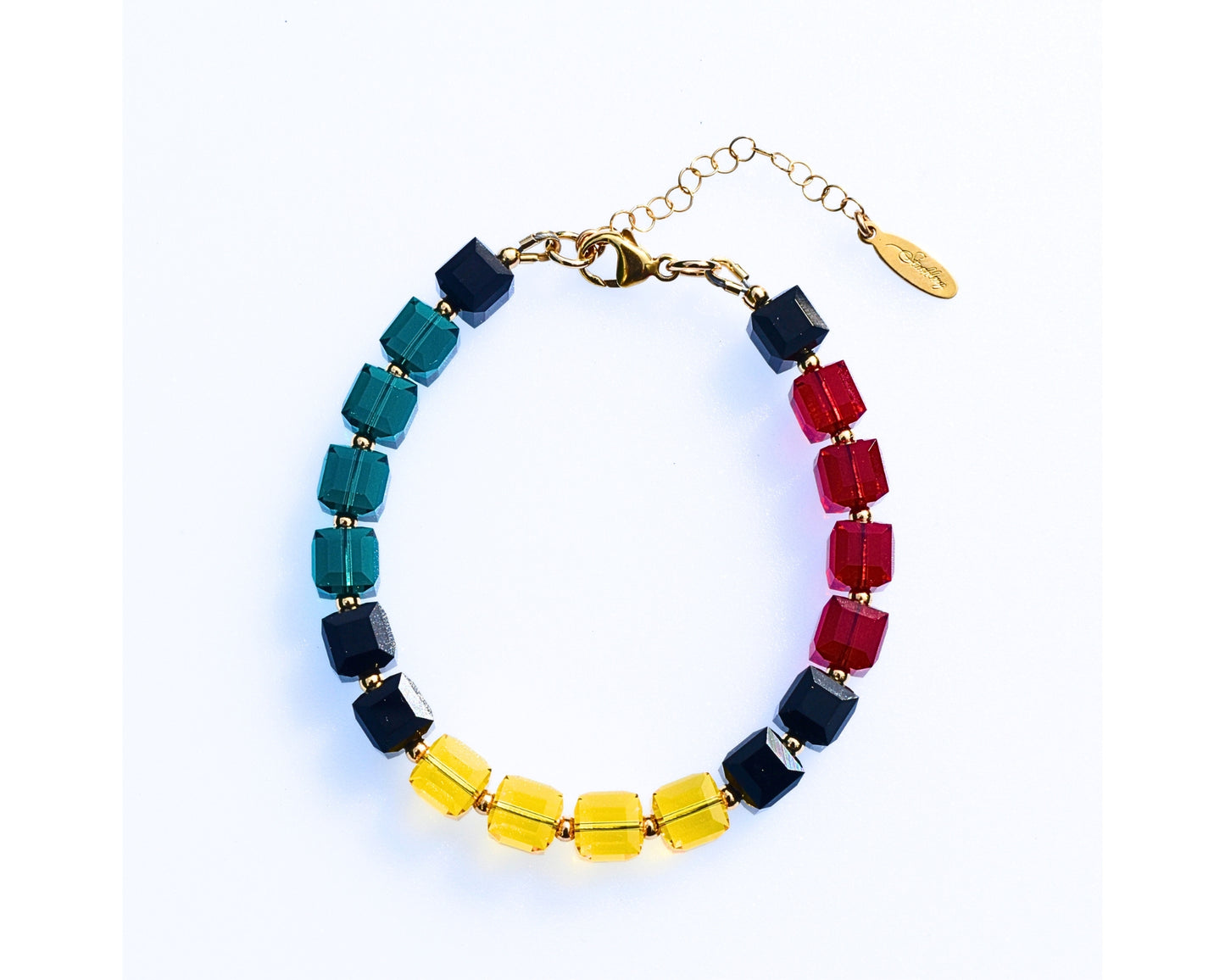 Stushlery Reggae Cube Bracelet