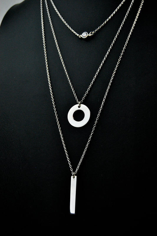 Stushlery Layered Necklace Set