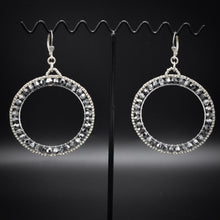 Stushlery Crystal Hoops