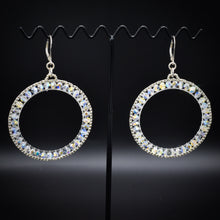 Stushlery Crystal Hoops