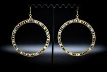 Stushlery Crystal Hoops (Large)