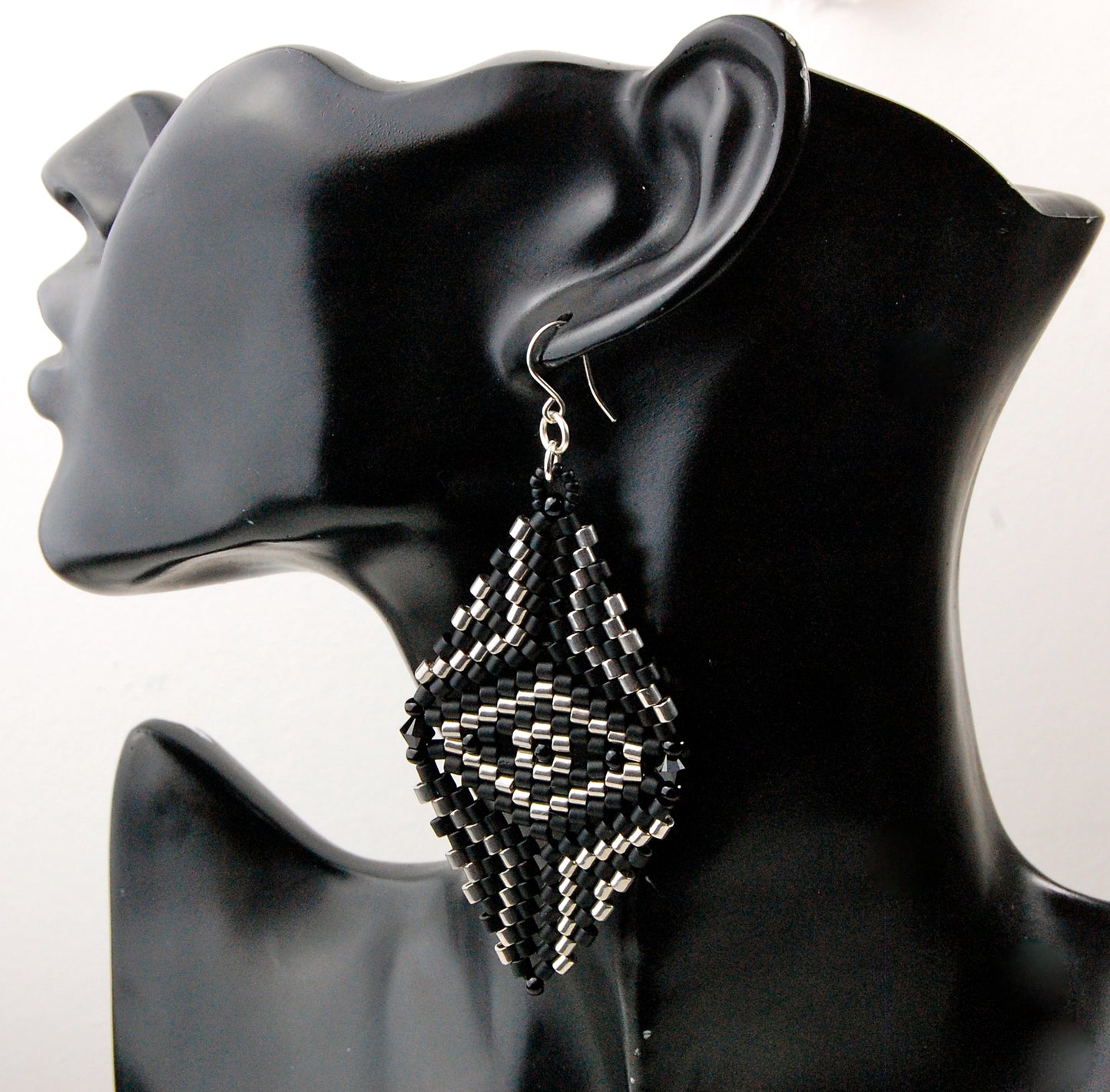 Stushlery Double Delica Earrings