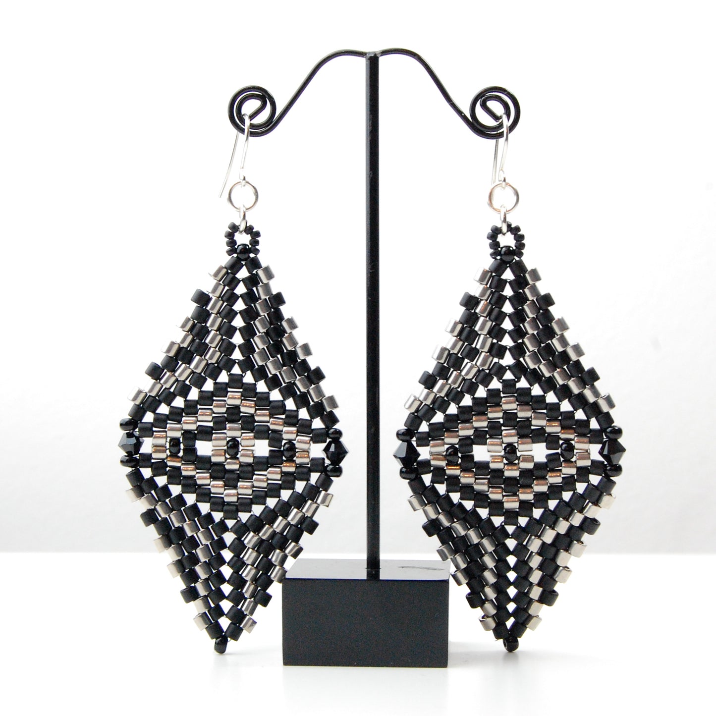 Stushlery Double Delica Earrings
