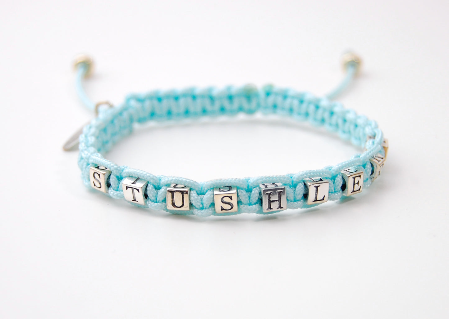 Stushlery Alphabet Blocks Bracelet