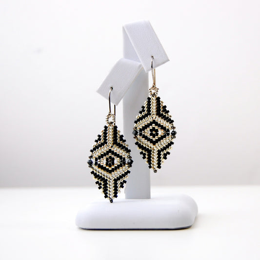 Stushlery Mini Delica Earrings